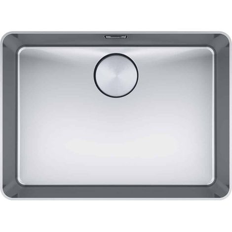 Evier Franke Mythos Inox MYX210-55 - Inox Lisse - Vidage : Manuel (1/5)