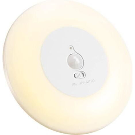 Plafonnier LED avec détecteur de mouvement à piles pour intérieur Lampe de Plafond sans Fil 3000K pour placards Armoire sous-sol Garde-manger Escalier [Classe énergétique A+] (1/5)