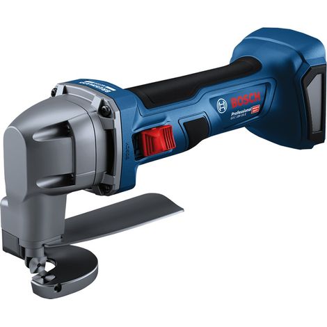 Bosch Professional 18V System GSC 18V-16 E - Cizalla de metal a batería (Brushless, 3200 cpm, corte aluminio max. 2,2 mm, motor Brushless, sin batería, en caja) (1/5)