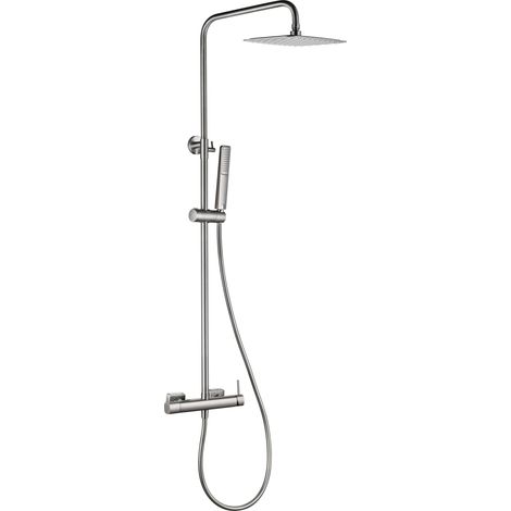 Ensemble douche Firenze finition nickel brossé [ IMEX® ]
