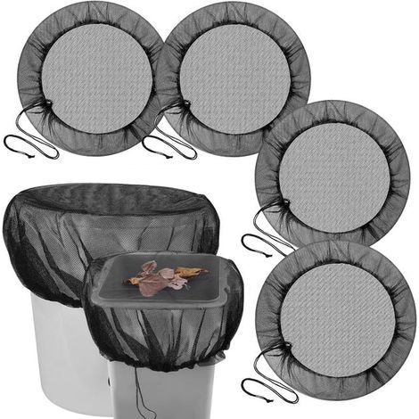 Protective netting for rainwater harvesting tank (4 pieces), cover for 95cm rainwater harvesting tank (1/5)