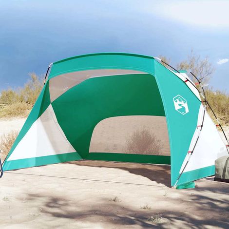 Strandzelt Meergrün 274x178x170/148 cm 185T Polyester (1/5)