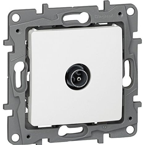 Legrand 664751 – Niloé TV-Buchse – einzelner Stecker – abgeschirmter Stern – rein