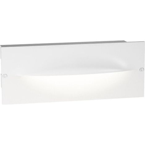 Segnapasso incasso gea led ges2000 led ip65 alluminio moderna, tonalità luce 3000°k (luce calda)