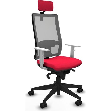 piqueras-y-crespo Chaise Ergonomique Rouge Confort Bureau