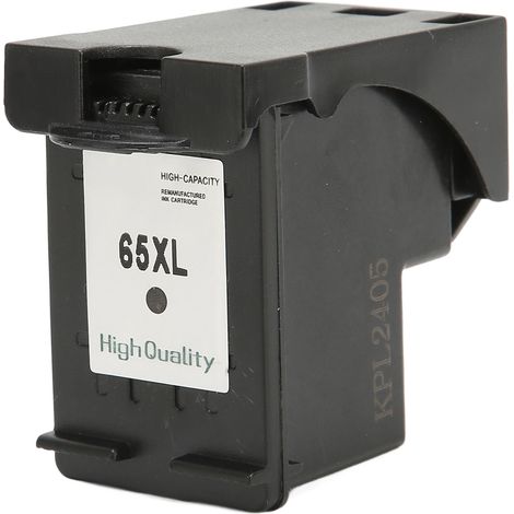 Cartouche d'encre compatible pour imprimantes HP Envy 5055, 5052, 5010, DeskJet 3755, 2600 - Noir haute capacité (1/5)