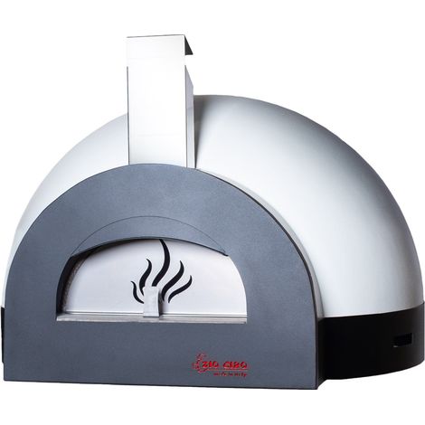Forno a Legna da Esterno Cottura Diretta in Refrattario Zio Ciro Subito Cotto 100 Bianco (1/5)