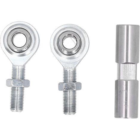 Support d'alternateur en acier inoxydable avec tige de tension réglable de 2 1/2 pouces, compatible avec les moteurs SBC BBC 350 et 454.