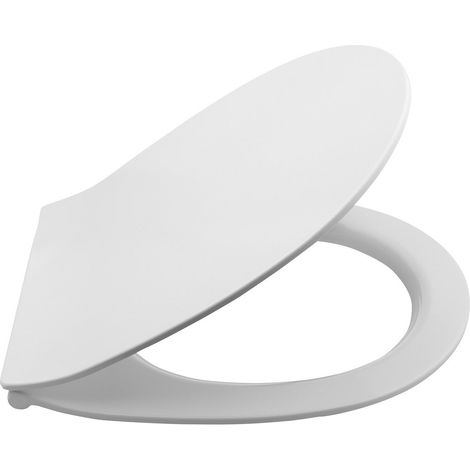 Sapho Isvea - Abattant WC Slim, Soft Close, Easy Take, blanc 40D10200I (1/5)