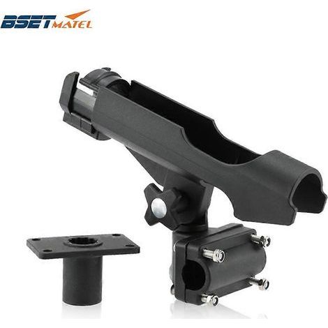 Fishing Rod Rack Holders Bset Matel Rest Adjustable Removable 360 Degree Kayakboat Support Tools Accessories Pole (1/2)