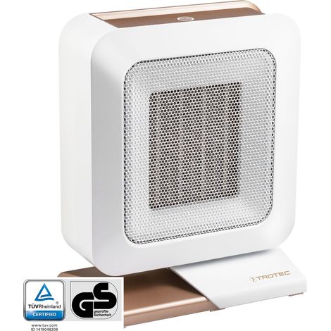 Trotec – Chauffage soufflant céramique 700W – Surface de chauffage 20m² – Protection anti-surchauffe – Ventilation froide et 4 positions - TFC 14 E