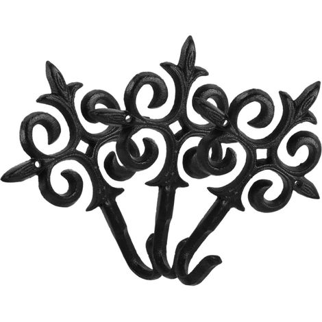 Lot de 3 crochets métalliques robustes pour suspension de plantes murales (1/5)