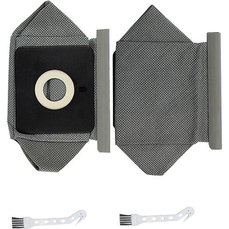 Pack d'accessoires 4 pièces pour aspirateurs LG V3700SER V3800SER V5800SE : sac en tissu, sac à poussière, sac de rechange, brosse. (1/5)