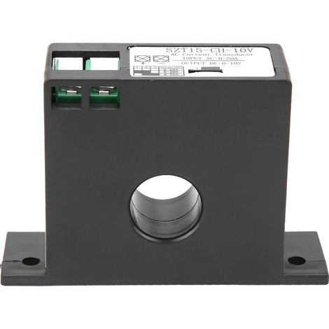 Wechselstromwandler, Umrichter, Stromwandler, Gegeninduktivität, Wechselstrom 0–50 A auf Gleichstrom 0–10 V, SZT15–CH–10 V (1/5)