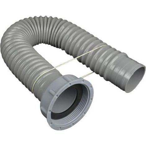 Tuyau de vidange d'évier flexible 60cm – Prise universelle 58mm – Résistant à la casse – Installation facile sans outils (1/5)
