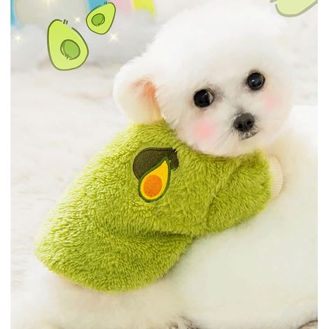 Dog Sweater Dog Soft Peluche Chien Chat Pull Manteau Pull Petit Chien Peluche Col Rond Chat Vêtements Puppy Et Chat Printemps. Automne Et Hiver Chaud Puppy Laine (1/3)