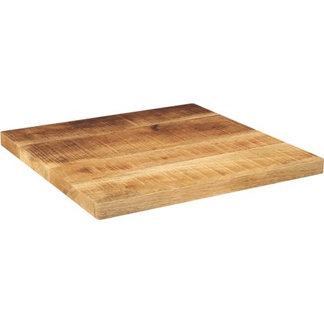 Maison Exclusive - Tischplatte 60x60x2,5 cm Quadratisch Raues Mas (1/5)