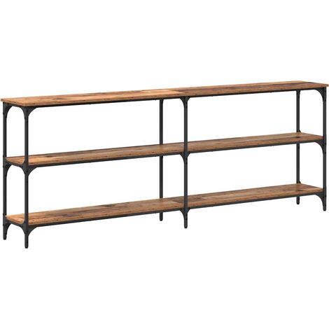 Maison Exclusive - Mesa Consola Madera Vieja 200 x 29 x 75 cm