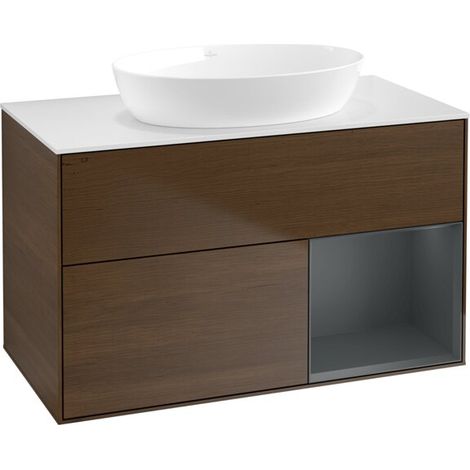 Villeroy & Boch FA21HGGN Meuble sous-lavabo Finion FA2 (1/2)