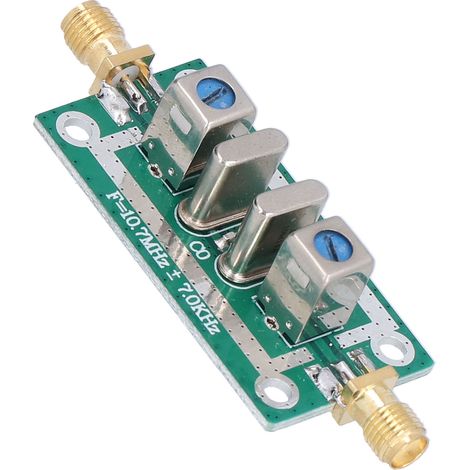 Filtre passe-bande RF 10.7MHz ±7KHz pour équipements de mesure et test (1/5)