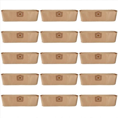 15 sacs à poussière pour aspirateur WD3 Premium 3300 M, 3200 WD3.500 P et 6959-130 (1/5)