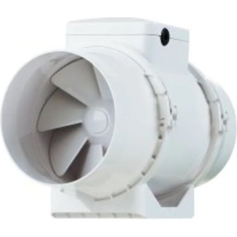 Extracteur de conduit In Line XS Aldes - Ø150 mm - 520m3/h - Blanc