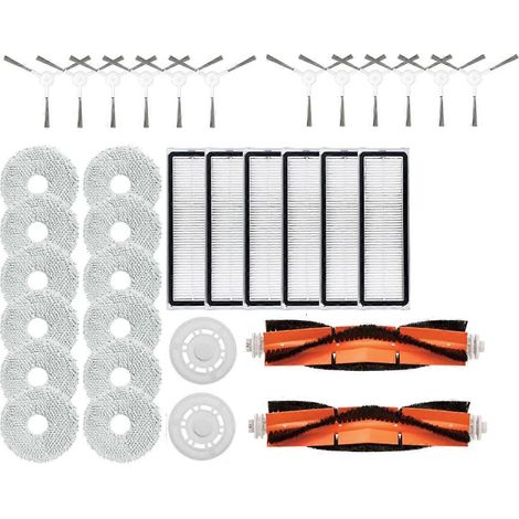 Set mit 38 Stück für Staubsauger Xiaomi S10+ Roboter: Bürste (1/5)