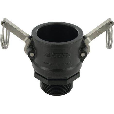 Camlock Tipo B 1-1/2" filettatura maschio polipropilene ARAG 18106B