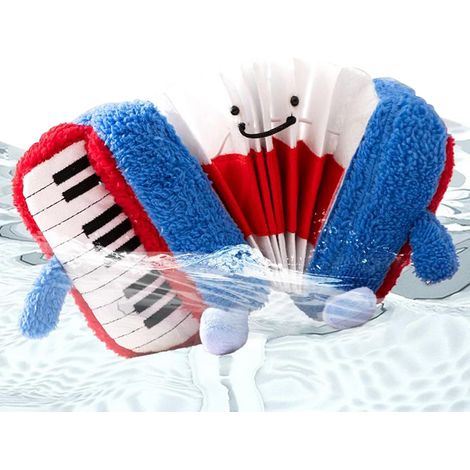 Dog Toy with Squeaker Accordion Shape Puppy Training Supplies (1/5)