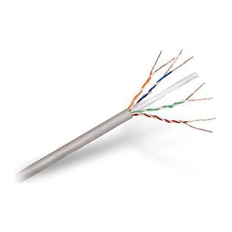 Bobina de Cable RJ45 UTP Nanocable 10.20.0502 Cat.6e/ 100m/ Gris (1/3)