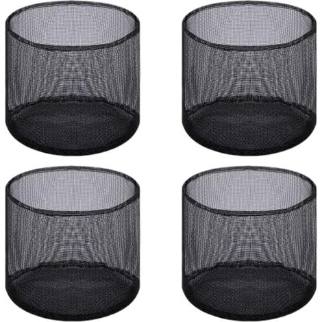 Cesto per laghetto pieghevole, borsa riutilizzabile per piante acquatiche, 18 x 18 x 17 cm, vaso robusto, contenitore da giardino ecologico, supporto compatto per