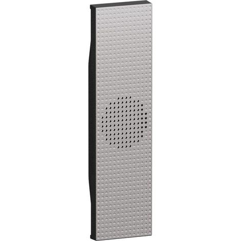 Cover suoneria ronzatore 1 modulo steel bticino ks15