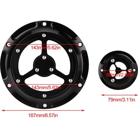 Modifizierte silberne Motorradpedale (1/5)
