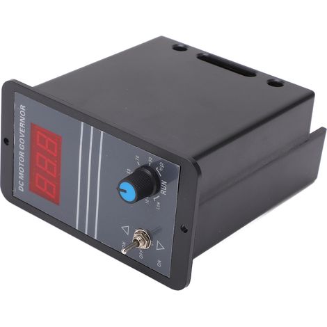 Contrôleur de Vitesse pour Moteur DC 12‑36V 60A, Régulateur PWM avec Affichage Numérique et Inversion de Sens (1/5)