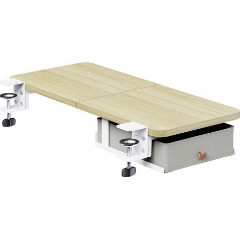 SpeaKa Professional SP-DET07-LW Set pour le télétravail bois (clair) (1/5)