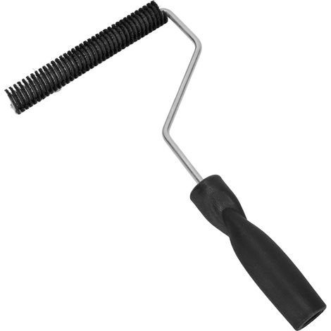 Rouleau en fibre de verre portable pour baignoire, outil de rouleau à poils pour la stratification de résine, rouleau à bulles pour fenêtre, baignoire, porte D (1/5)
