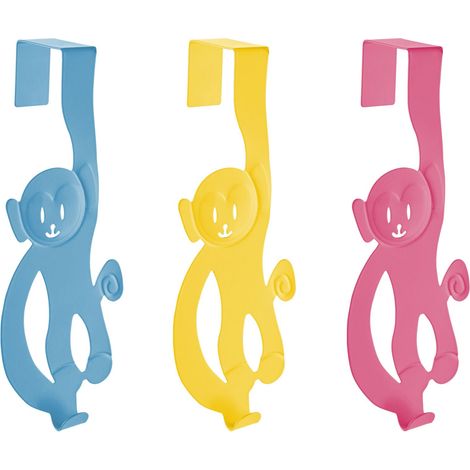 Interiors By Premier Functional Design Monkey Over Door Hanger, Fun Design Over Door Hook, Durable Over Door Hanging Racks