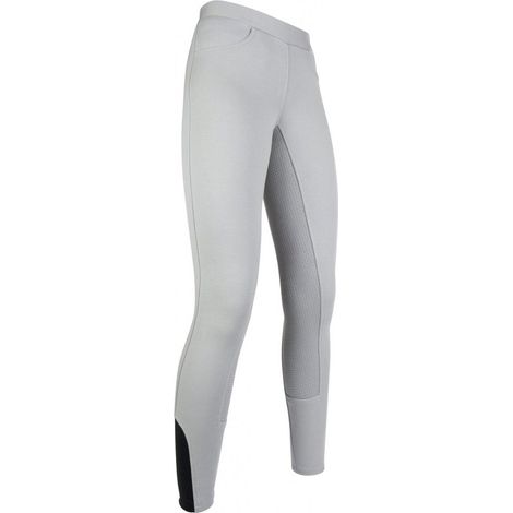52 IT, Blanc 1200: Jambières d'équitation avec intérieur de jambe en silicone pour femmes modèle YVI (1/5)