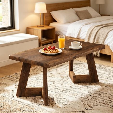 Table basse rectangulaire, table de salon (1/5)