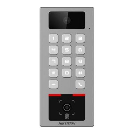 Hikvision Controllo accessi con lettore Tag + Telecamera 2Mp - DS-K1T502DBWX-CQR