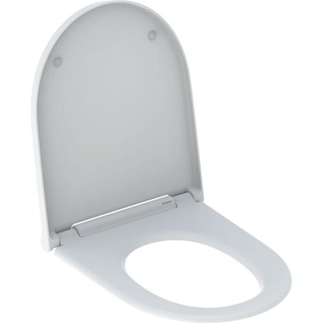 Geberit WC-Sitz ONE,absenkbar/-nehmbar, Befestigung von oben,hochglanz-verchromt, 243989212