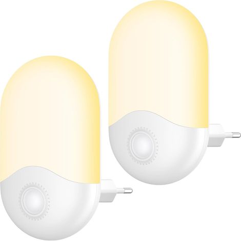 Luce notturna a LED automatica con sensore crepuscolare per neonati e bambini (1/5)