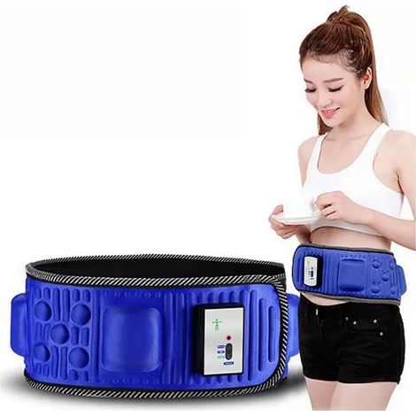 Masseur abdominal automatique avec 2 vitesses réglables pour soulager les douleurs abdominales, dorsales, cervicales et des jambes