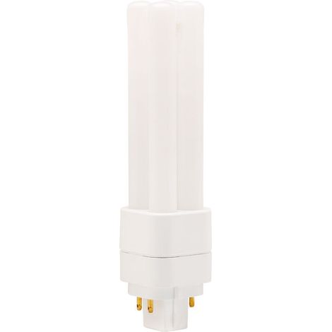 Lámpara led rl-duo/e 18 840/g24q-2 hf 4000k 7w 3,4 x 3,4 x 14,6 cm