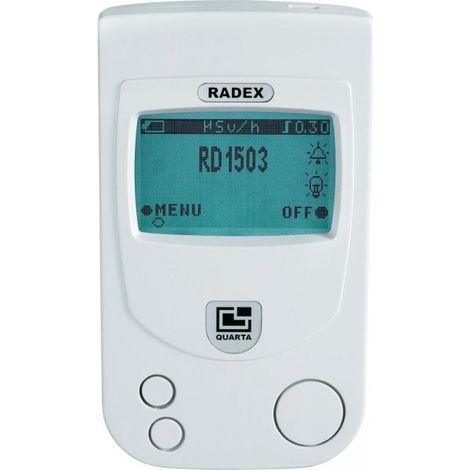 Détecteur de Radioactivité Rayonnement Compteur Geiger Dosimètre Geiger-Müller - RADEX RD1503 - Détecte les particules Bêta Rayons X Gamma (1/5)