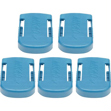 Support de rangement pour batterie d'outil électrique portable (5 pièces) avec trous de vis fraisés pour batterie au lithium 40 V (1/5)