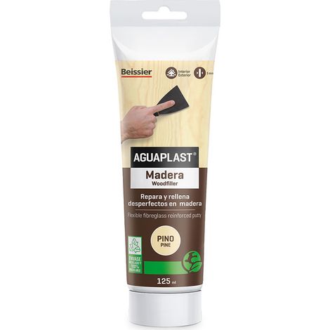 Kieferfarbener Holzreparaturkitt (125ml) WASSERPLAST 24908 (1/2)