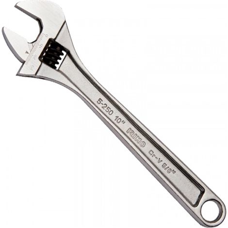 Clé ajustable irimo adjustable wrench profil fin réglage central (1/2)