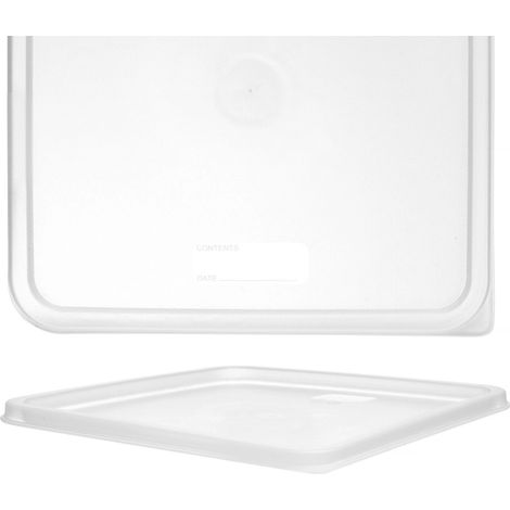 Couvercle transparent pour récipient alimentaire 290 x 290 mm - Hendi 870990 (1/3)
