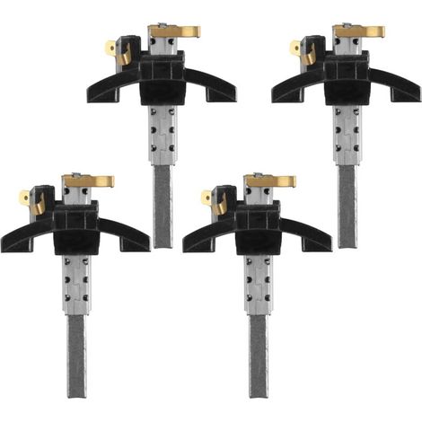 4 PièCes SéRies Aspirateur Moteur éLectrique Brosses de Charbon Accessoires PièCe D'Outil Nettoyage Domestique